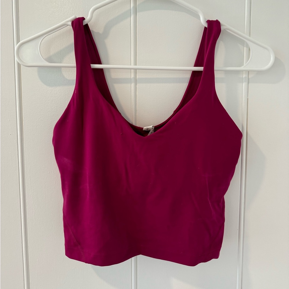 WORN 1x - Lululemon Magenta Align Tank